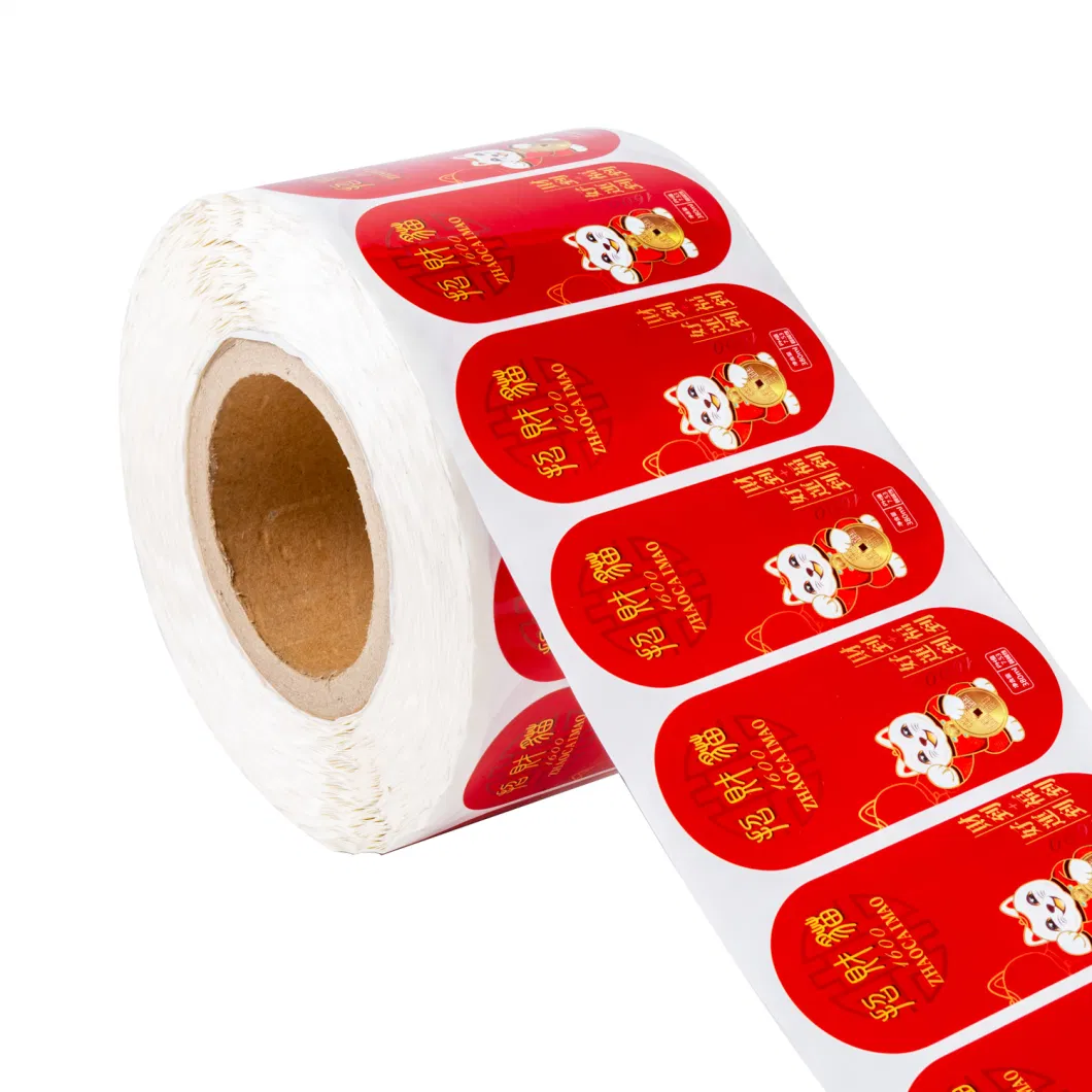 Custom Printed Self Adhesive Label Manufacturers China